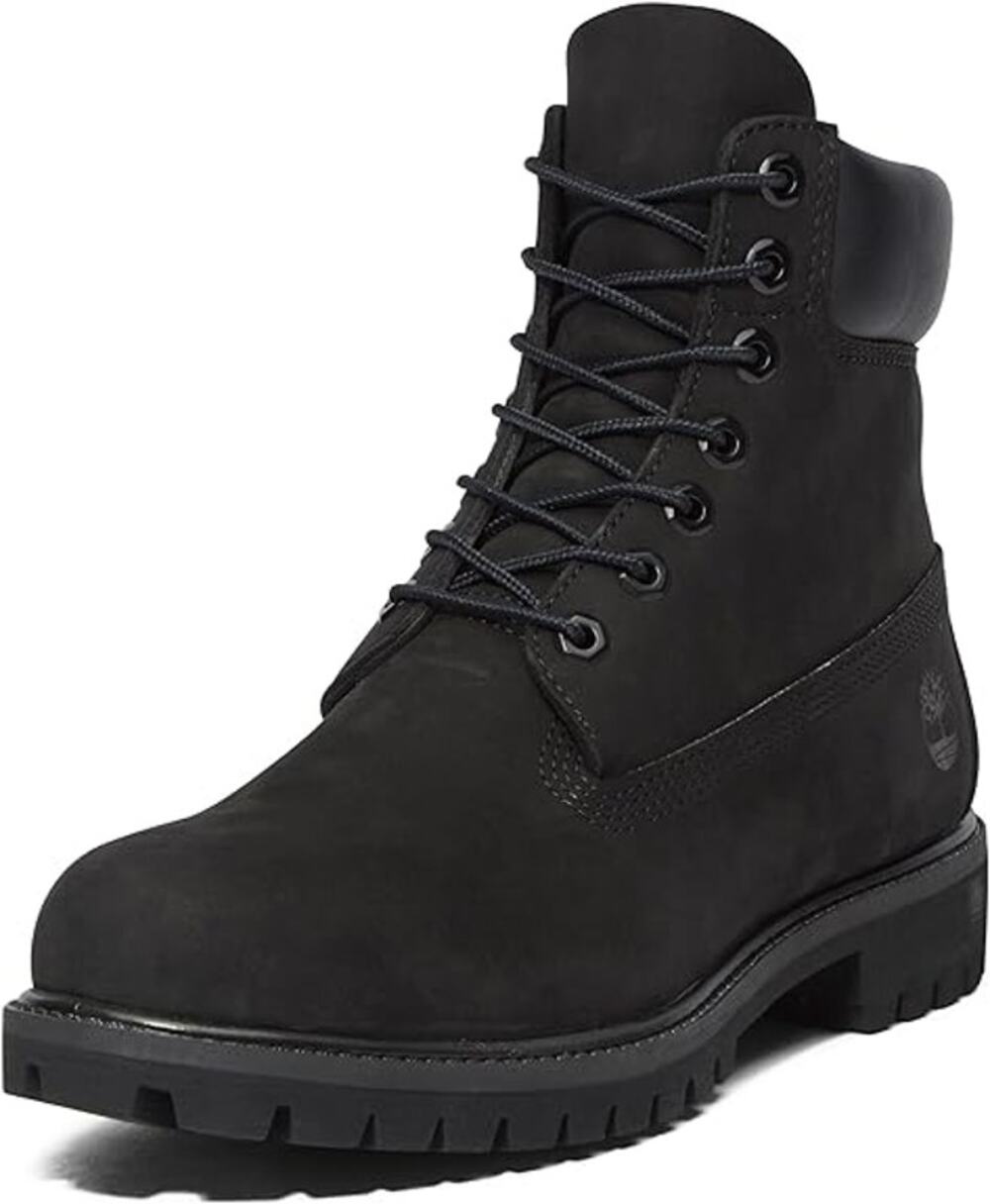 Timberland Premium 6-Inch Waterproof Boots Black Men’s Size 8 New
